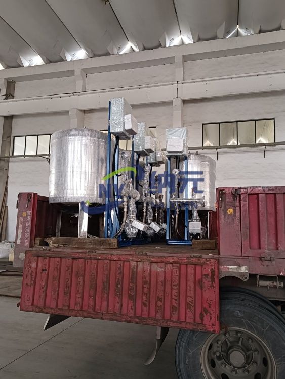 發(fā)貨廣東華潤怡寶華南河源生產基地的不銹鋼定壓補水裝置！